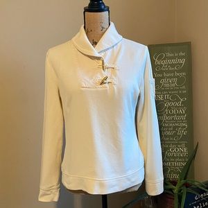 Ralph Lauren Shawl Collar Top